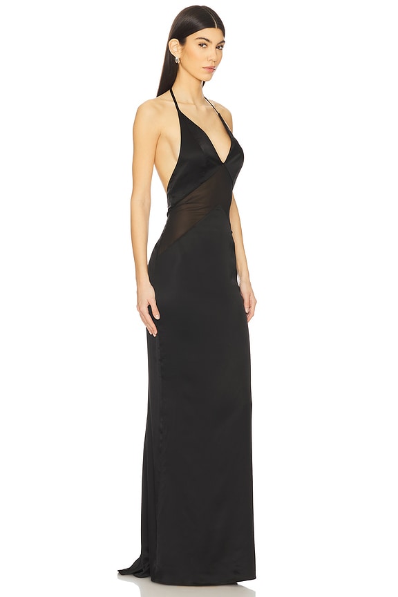 view 2 of 3 ADELAJDA ガウン in Black