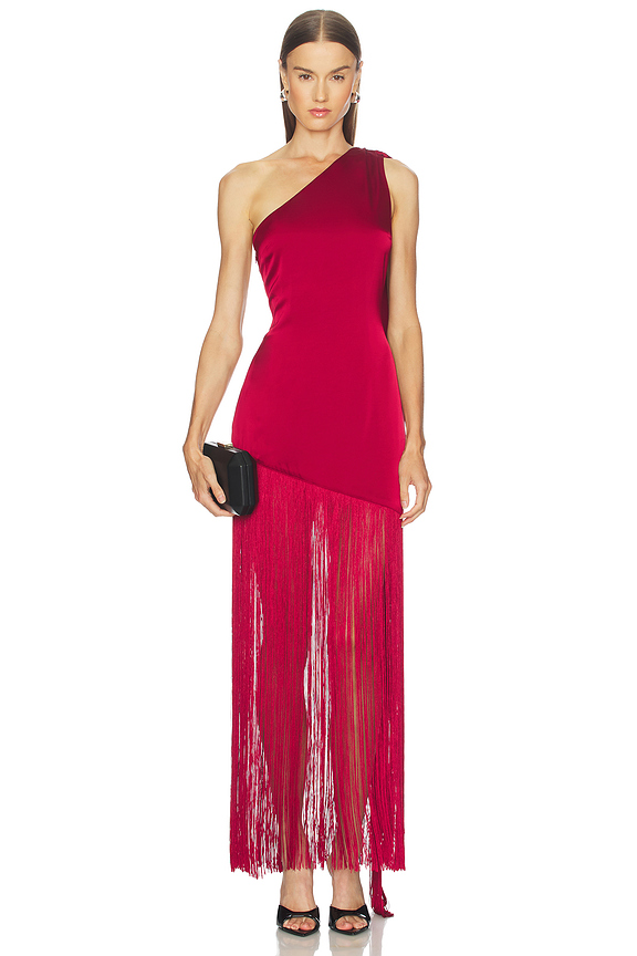 view 2 of 5 x REVOLVE Cassis Dress in Dark Red