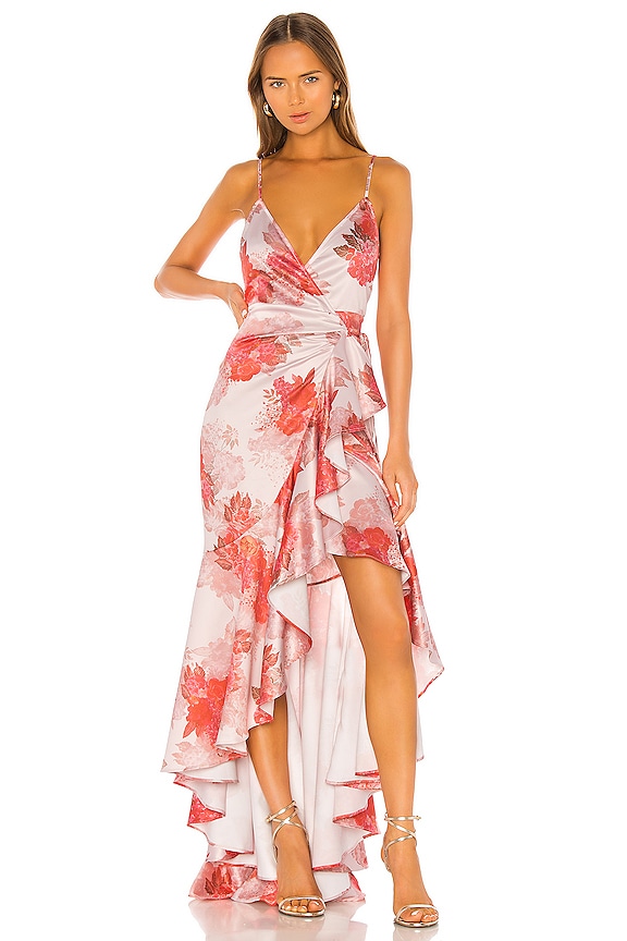view 1 of 4 ROBE MAXI ATIENNE in Rose Floral