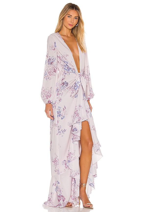 view 2 of 3 ROBE DE SOIRÉE VIENNA in Lilac Floral