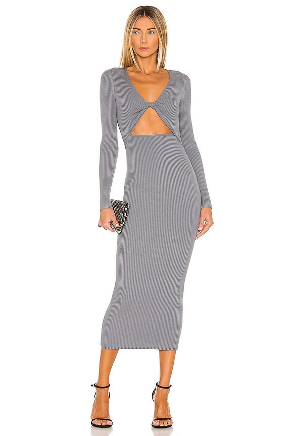 view 1 of 3 x REVOLVE Mariah Knit Dress in Dark Slate