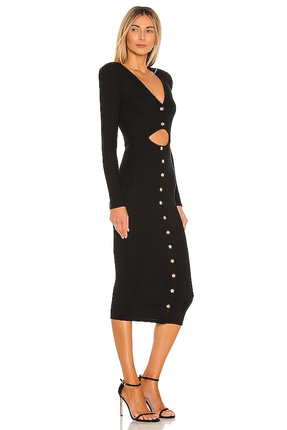 view 2 of 4 x REVOLVE Mila Midi Dress in Black