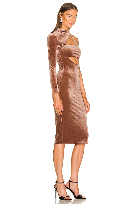 view 2 of 4 VESTIDO MIDI BLEEKER in Nude