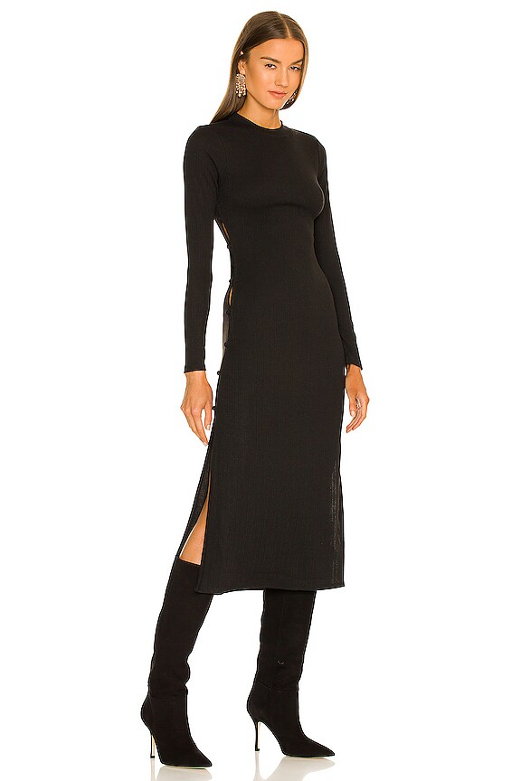 view 2 of 4 x REVOLVE Louie Midi Dress in Black