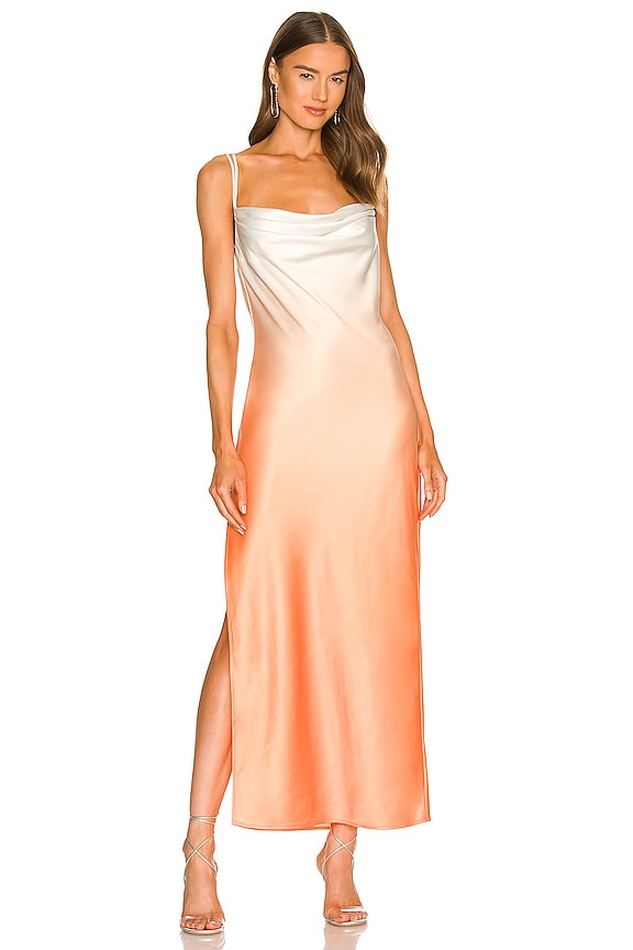 view 2 of 3 PORTER ドレス in Orange Ombre