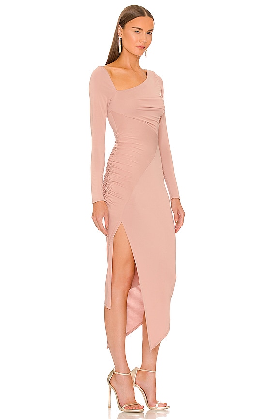 view 2 of 4 ANSEL ミディ丈ドレス in Nude