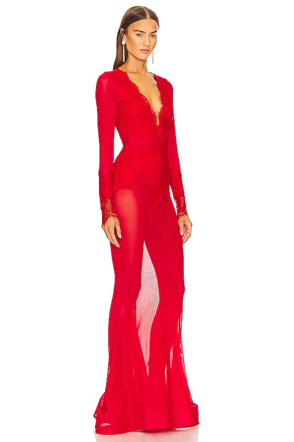 view 2 of 3 x REVOLVE Martin Gown in Red