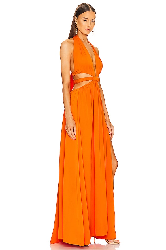 view 2 of 3 ROBE MAXI KENNY in Orange