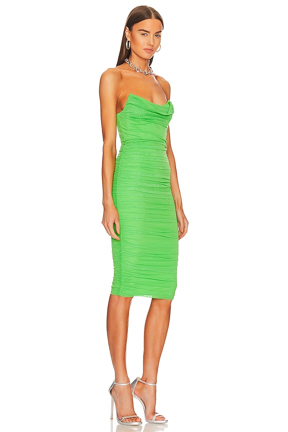 view 2 of 3 x REVOLE India Midi Dress in Kelly Green