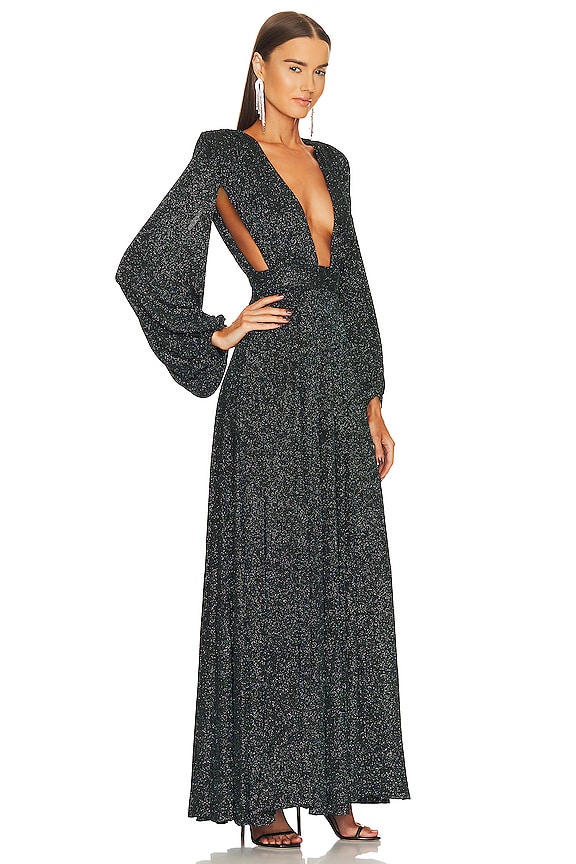 view 2 of 4 YULIA ガウン in Green