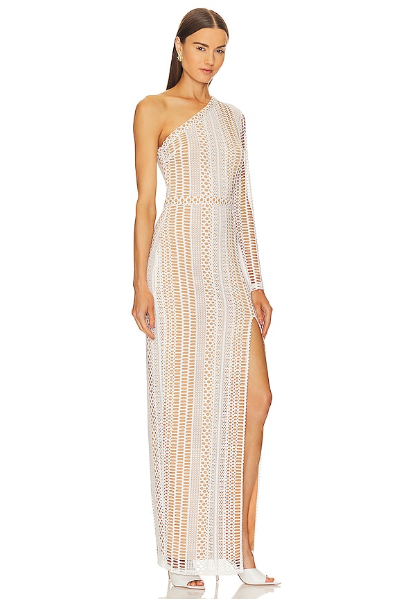 view 2 of 3 x REVOLVE Berthe Maxi Dress in Ivory