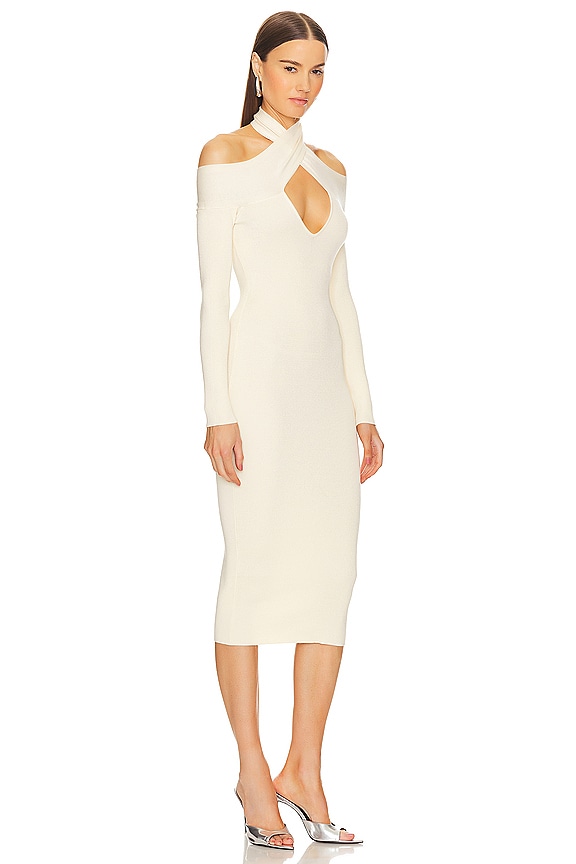 view 2 of 3 x REVOLVE Lora Midi Dress in Cream