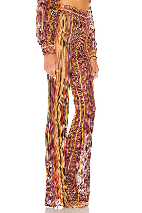 view 2 of 4 PANTALON SOLANGE in Sunset Stripe