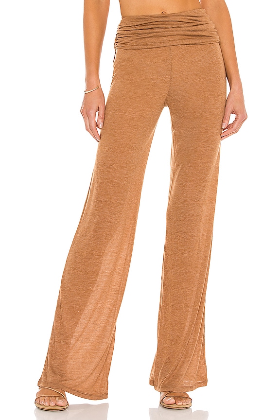 view 1 of 4 x REVOLVE Sheer Relaxed Pant in Nude