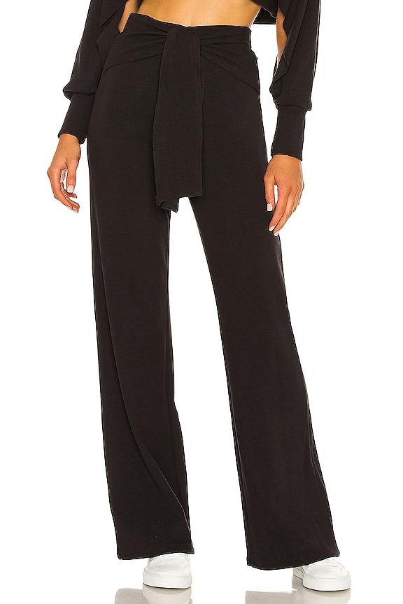 view 1 of 4 x REVOLVE Tie Front Pant in Black
