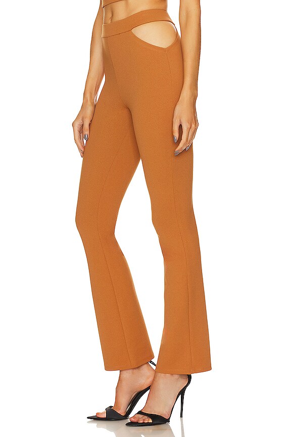 view 2 of 4 PANTALON TORY in Caramel Brown