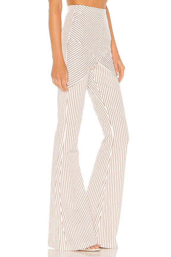 view 2 of 4 x REVOLVE Cassandra Pant in Orange Stripe