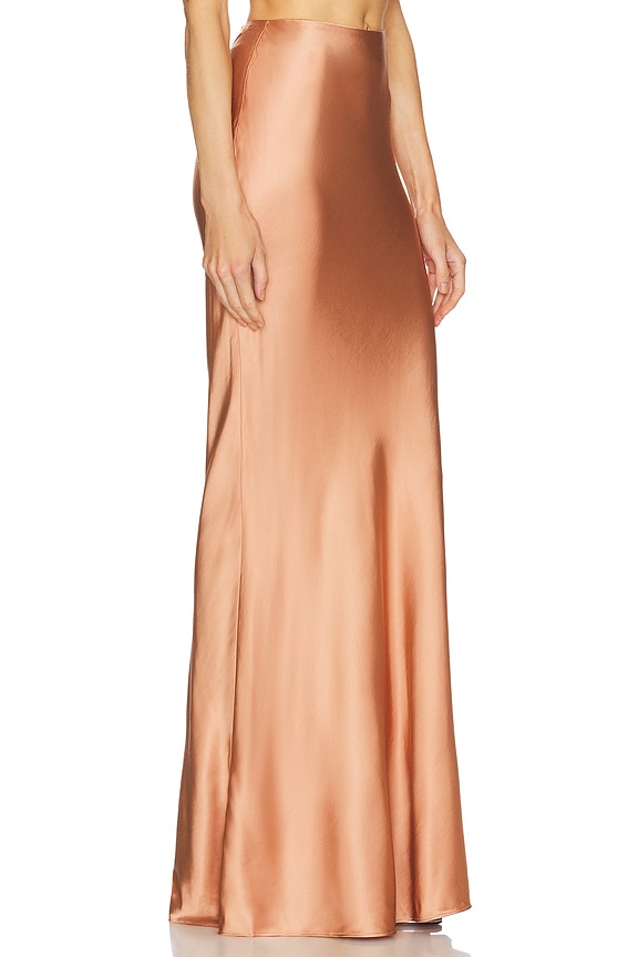 view 2 of 4 x REVOLVE Perla Maxi Skirt in Copper