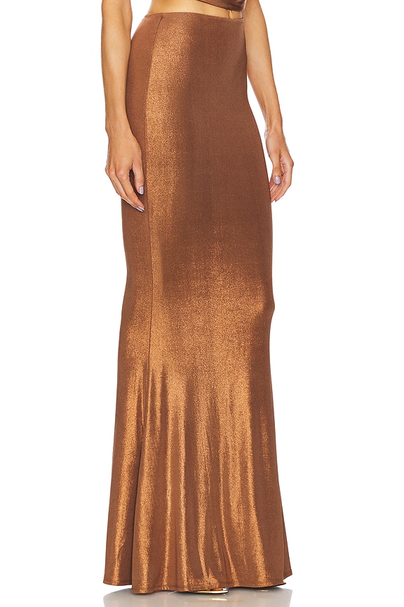 view 2 of 6 x REVOLVE Sydney Maxi Skirt in Bronze