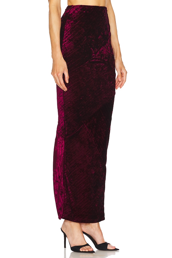 view 2 of 6 x REVOLVE Spencer Skirt in Oxblood Red
