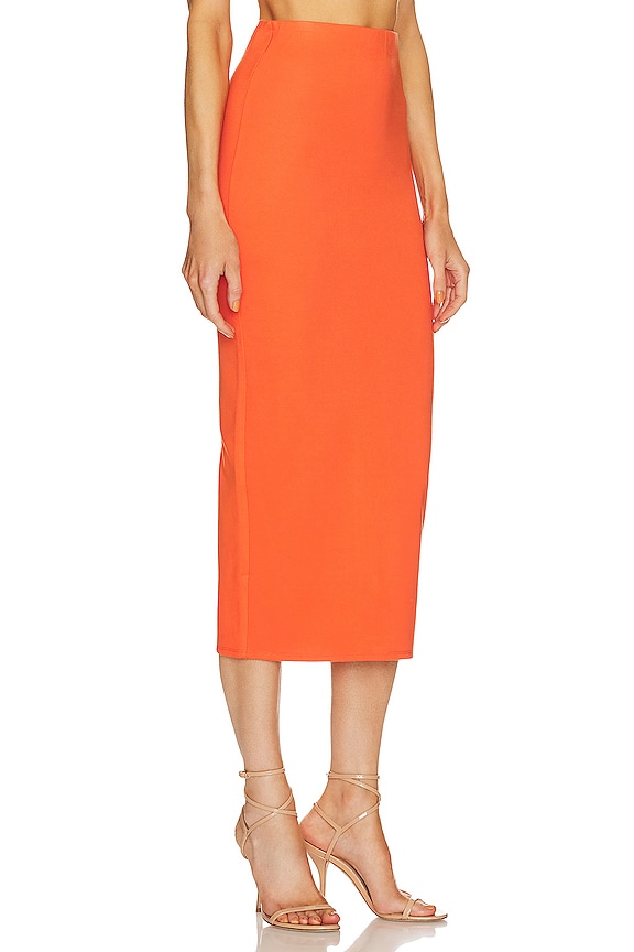 view 2 of 4 x REVOLVE Amira Midi Skirt in Orange