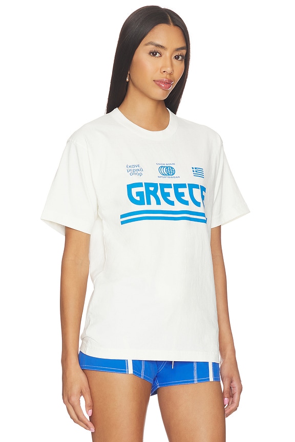 view 2 of 4 Greece Sportwear T-shirt in White