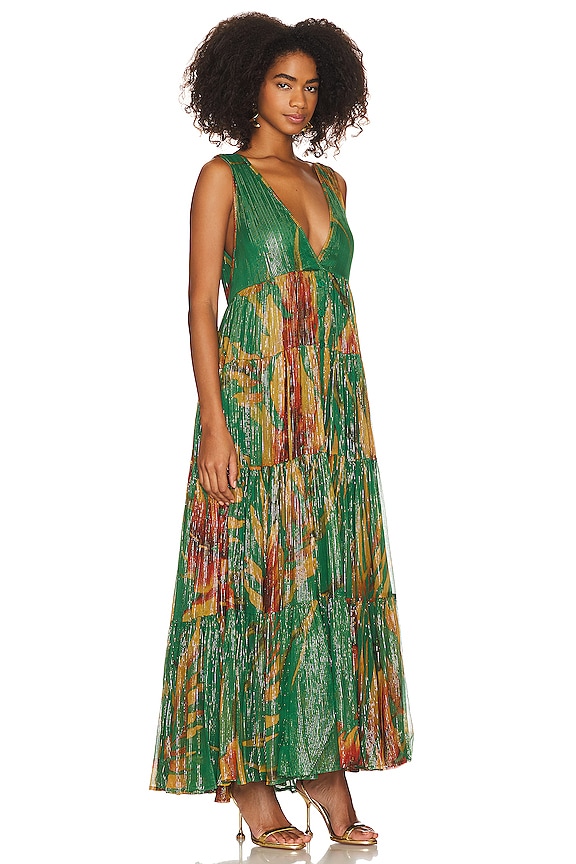 view 2 of 4 PRISCA 원피스 in Palm Print