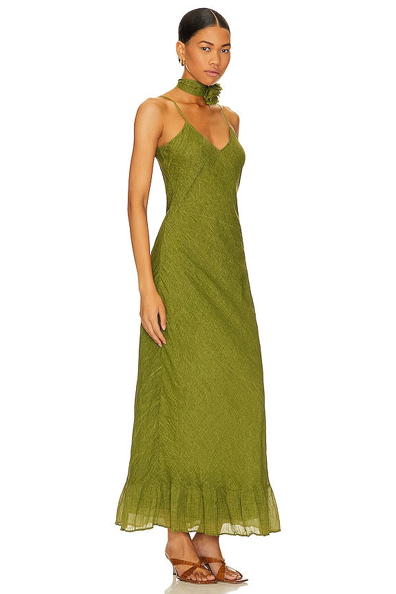 view 2 of 3 VESTIDO NUVAL in Green