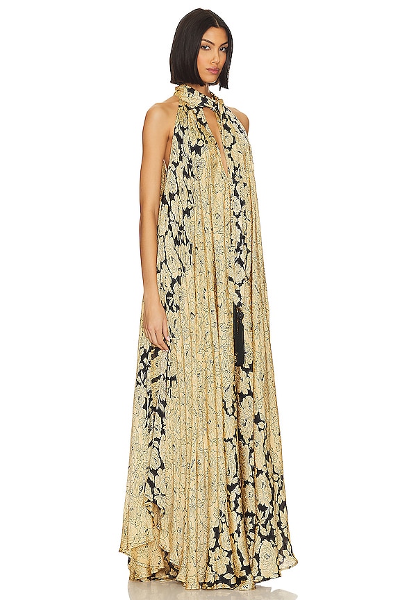 view 2 of 3 ROBE ROSE SAMA in Black & Beige