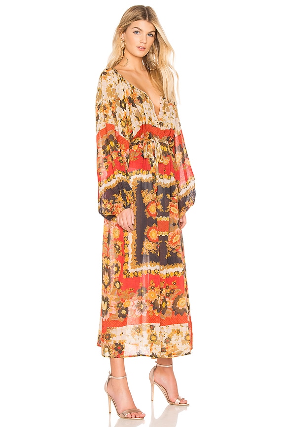 view 2 of 3 Matrioshka Maxi Dress in Floral Combo