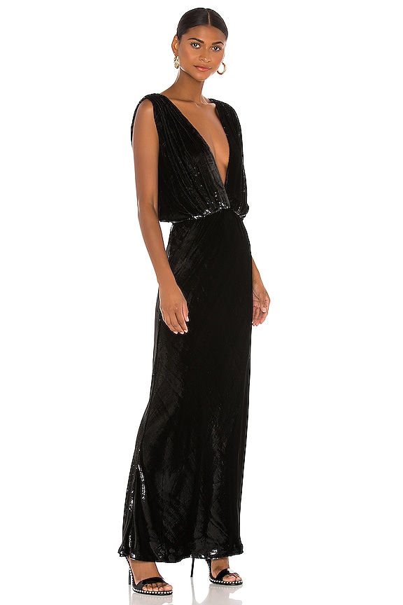 view 2 of 3 ROBE DE SOIRÉE GLAMOUR in Black