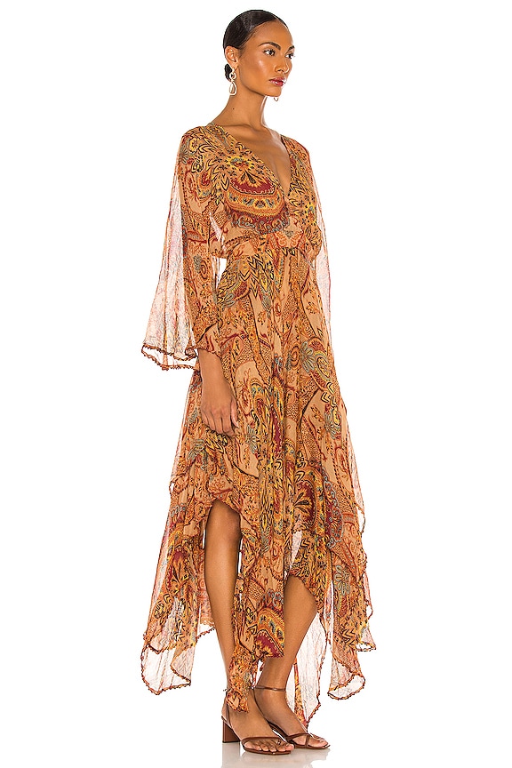 view 2 of 3 ROBE MOUCHOIR LAUREN in Camel Combo