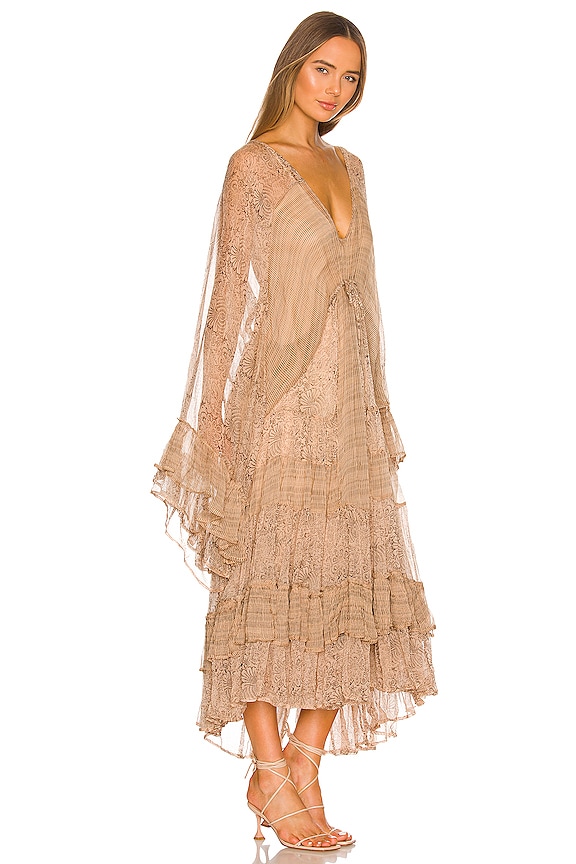 view 2 of 3 VESTIDO AMANDA in Nude Combo