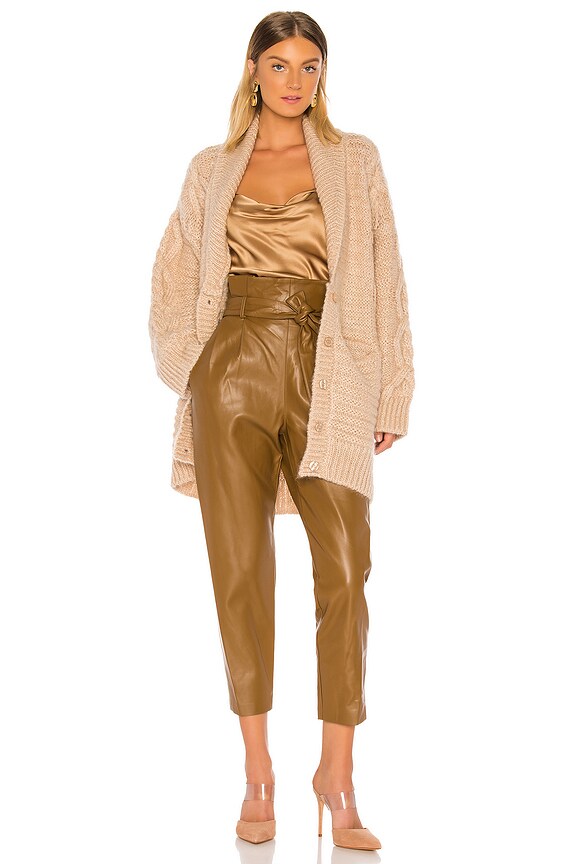 view 1 of 3 GILET COAZ in Beige