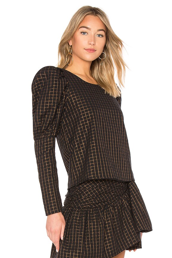 view 2 of 4 Solveig Top in Black