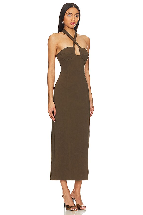 view 2 of 3 Bree Dress in Khaki