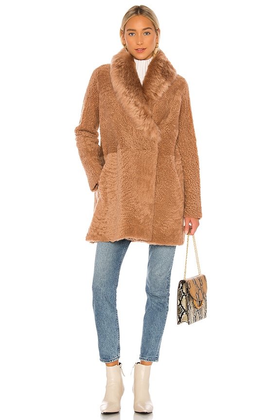 view 2 of 4 Shearling Coat in Romance
