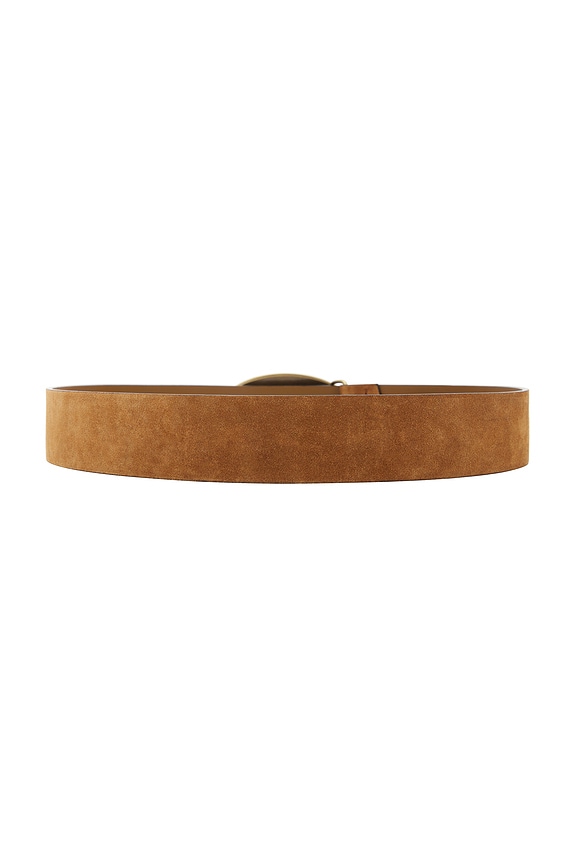 view 2 of 3 CEINTURE in Aged Cognac Suede