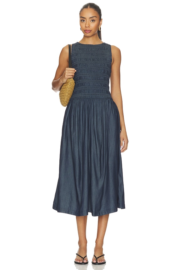 view 1 of 3 Keeran Denim Dress in Carrigan