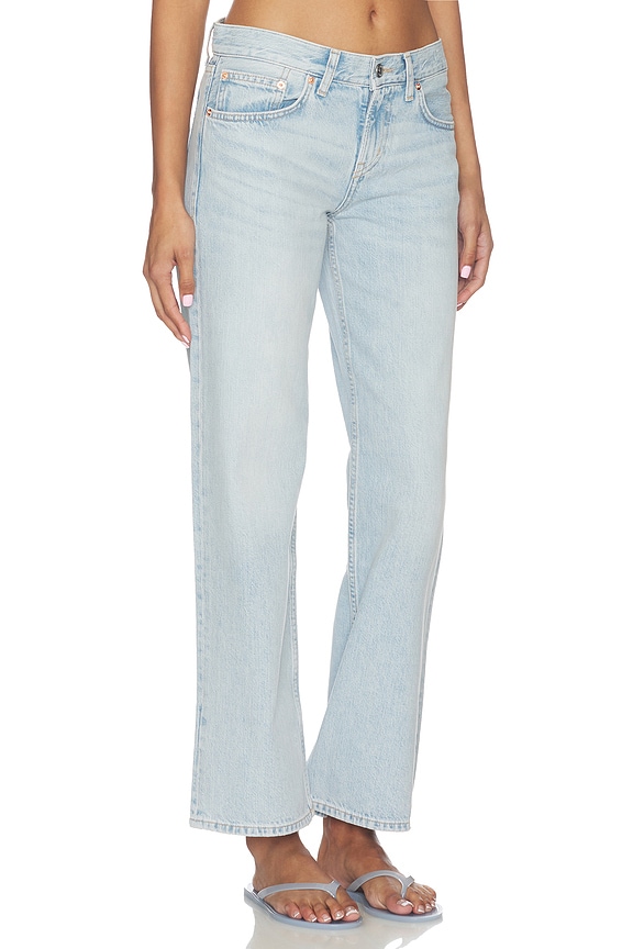 view 2 of 6 Inseam Low Rise Loose in Foster Wash
