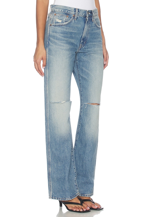 view 2 of 6 Relaxed Bootcut Jeans in Solstice Wash