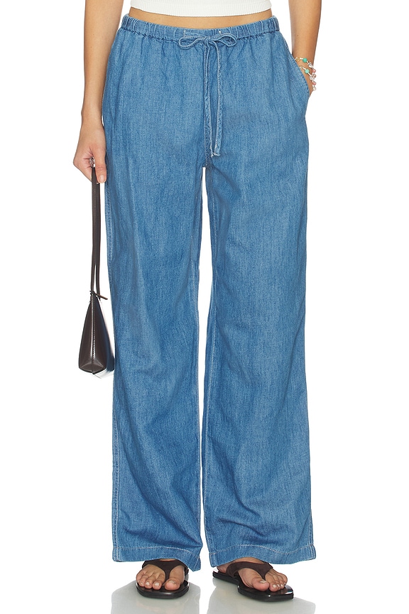 view 1 of 6 Pull On Tie Waist Pant in Irving