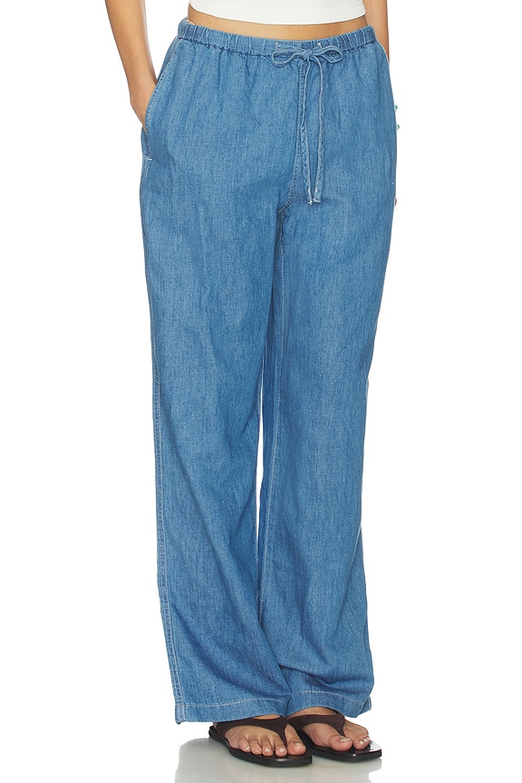 view 2 of 6 Pull On Tie Waist Pant in Irving