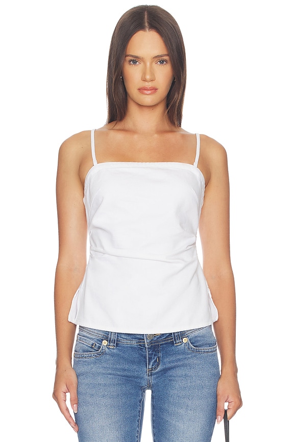 view 1 of 4 TOP BLUSA SHARONA in Tile White