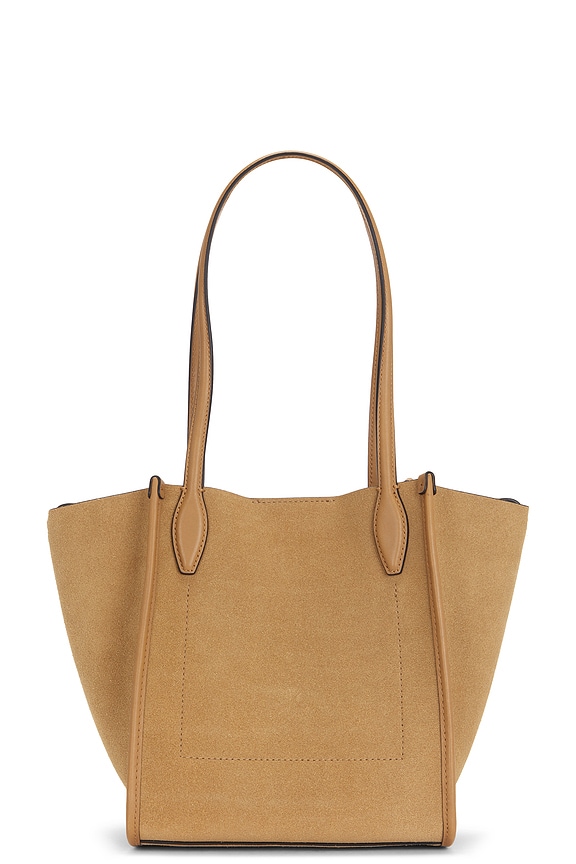 view 2 of 4 FOURRE-TOUT LEXINGTON in Walnut Shell Suede