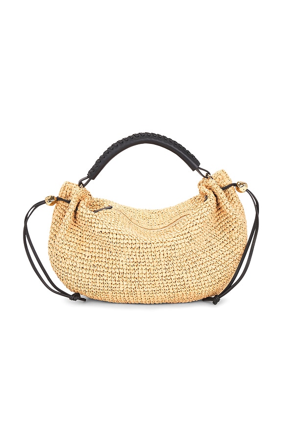 view 2 of 5 Seasonal Gathered Shoulder Bag in True Black Multi