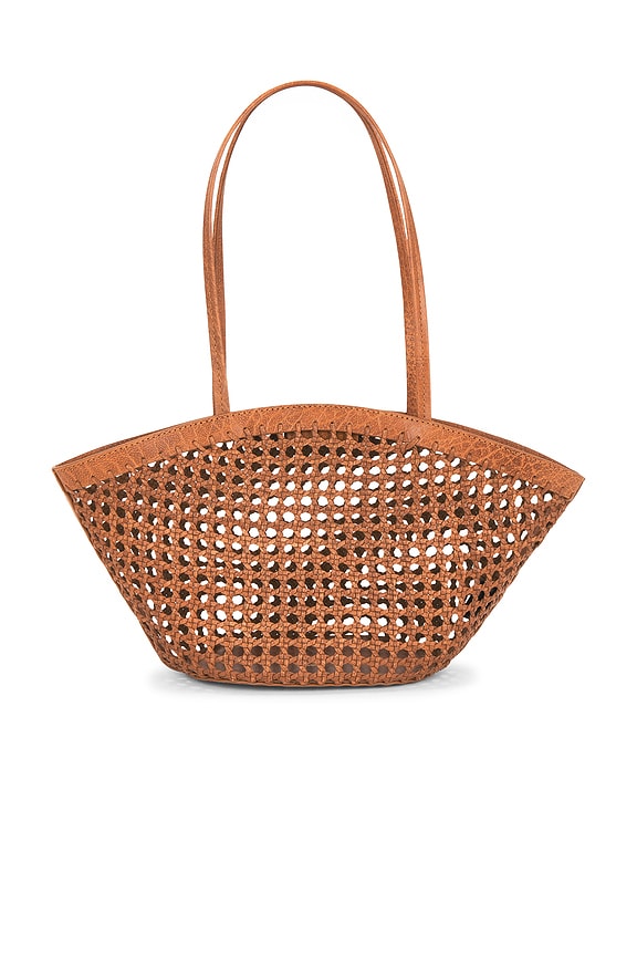 view 2 of 4 Sm Caning Tote Bag in Toasted Coconut