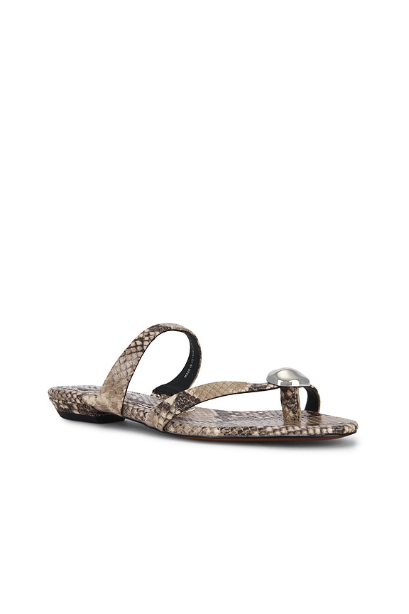 view 2 of 5 Cera Thong Sandal in Vintage Khaki Multi Snake