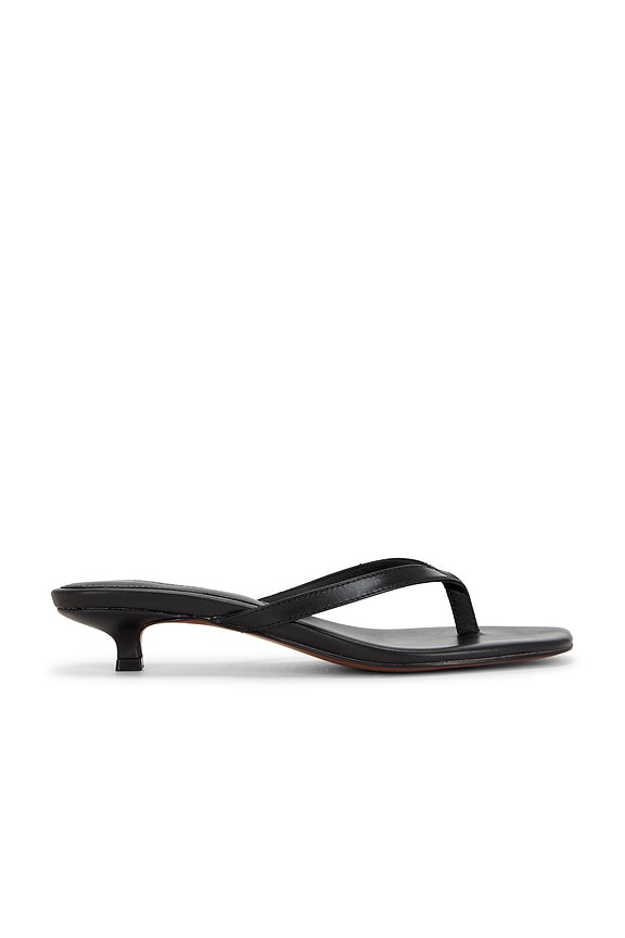 view 1 of 5 САНДАЛИИ TAMIA HEELED THONG in True Black