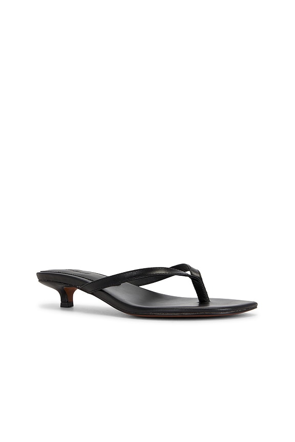 view 2 of 5 САНДАЛИИ TAMIA HEELED THONG in True Black